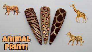 Animal Print Nail Art | Nail Sugar | Nailchemy