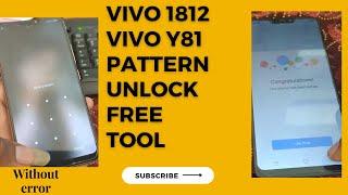 Vivo 1812 Y81i Pattern Unlock | How to Remove Pattern Lock Free Vivo 1812 (Y81i)