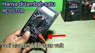 ALAT TEST LED AUTO VOLTASE/cara bikin alat tes led otomatis