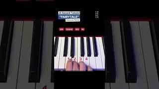 How to play „FAIRYTALE“ by Alexander Rybak - Easy Piano Tutorial #pianotutorial #learnpiano