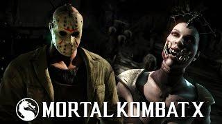 Mortal Kombat X - Jason Both Fatalities (Horror Pack Costumes) [1080p] TRUE-HD QUALITY