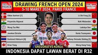 DRAWING FRENCH OPEN 2024, 5-10 Maret 2024