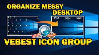 BEST WAY TO ORGANIZE DESKTOP ICONS || FREE APPS FOR YOUR MESSY DESKTOP