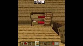 Minecraft Couch Build Hack to impress your friends #shorts