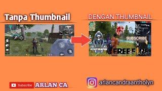 CARA MENGGANTI THUMBNAIL YOUTUBE SEKALI KLIK | SUBSCRIBE |