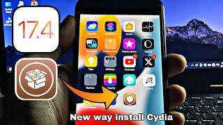 How to install Cydia for iOS 17.4 - iOS 15 Cydia Rootful Jailbreak (Palera1n & WinRa1n)