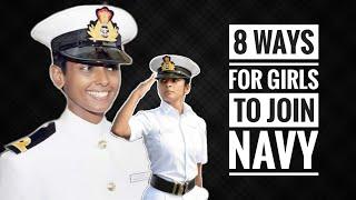 8 Ways For Girls To Join Indian Navy - How Girls Can Join Indian Navy (Hindi)