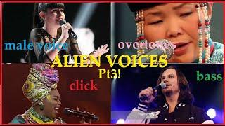 ALIEN VOICES Part 3!!! (Siki Jo-An, Diana Ankudinova, Tim Foust,...) #alien #voice #2023 #singers