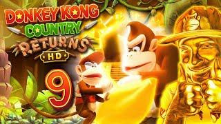 DONKEY KONG COUNTRY RETURNS HD  #9: World 9 Wolken & Goldener Tempel [ENDE]