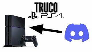 cómo usar DISCORD en PS4/ TRUCO PS4