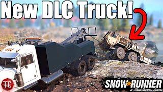 SnowRunner SEASON 9! How To RESCUE & UNLOCK The NEW OSHKOSH 8X8 DLC TRUCK!!