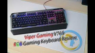 Patriot Viper Gaming V765 RGB Mechanical Keyboard Review