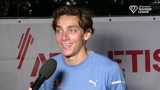 Armand Duplantis Soars Over 6.15m in Lausanne Diamond League Pole Vault [Interview]