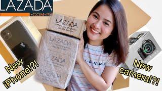 UNBOXING 4 LAZADA MYSTERY BOX 85% TO WIN IPHONE!