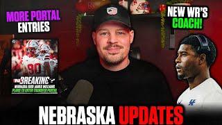 THOUGHTS ON NEBRASKA'S NEW WIDE RECEIVERS COACH, JAMES WILLIAMS LEAVING & OTHER PORTAL NEWS