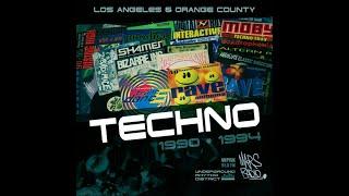 Techno 1990 - 1994: LA/OC Rave Mix, UNDERGROUND RHYTHM DISTRICT, WPRK 91.5 FM