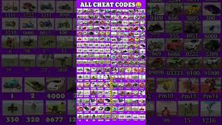 Indian Bikes Driving 3D ||  All NEW CHEATS CODES #shorts #short