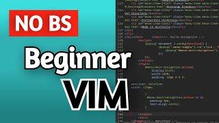 Vim in 5 minutes | Vim Basics  Beginner tips