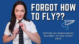 Getting My WINGS Back?? Journey Back to the FLIGHT DECK After My Layoff 2021 PART 2!