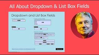 Creating Dropdown and List Box Fields in Acrobat Pro DC