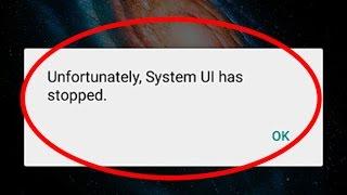 Fix Unfortunately System UI has stopped working in Android|Tablet