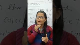 Mam,How to learn C Programming!?|Zeenat Hasan Academy|#shorts