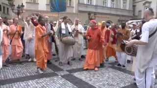 HH Kadamba Kanana Swami & Harinam Ruci - Prague, 23.05.2014