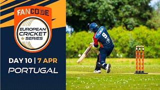  FanCode European Cricket Series Portugal, 2022 | Day 10 | T10 Live Cricket