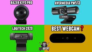 Razer Kiyo Pro vs Logitech C920 vs AVerMedia PW513