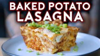 Loaded Baked Potato Lasagna from Bob's Burgers | Binging With Babish