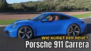 2025 Porsche 911 Carrera in Lugano Blue (992.2) – Design, Sound & Testfahrt