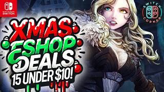 Christmas Nintendo ESHOP Sale Live Now! 15 Under $10! Hint: MASSIVE Nintendo Switch Deals