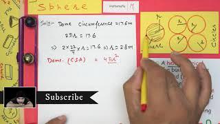 Example 7 Chapter 11 Class 9 | Surface Areas And Volumes - Sphere | NCERT Maths