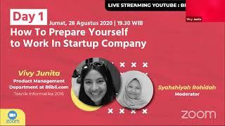 Studi Ekskursi x IT TALK: How To Prepare Yourself to Work In Startup Company