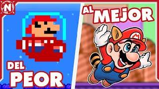 Del PEOR al MEJOR:  Juegos de Super Mario en 2D