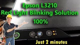 Epson L3210/L3250 red light billing problem 100% solve 