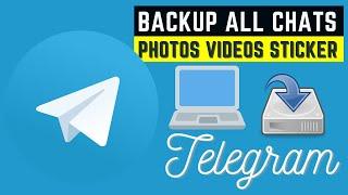 Remake| how to backup Telegram chats on your PC