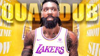 NBA 2K23 My Career - QUADRUPLE-DOUBLE With FACE MASK! (Inside-Out Scorer) Next Gen Gameplay