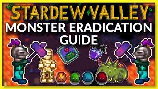 Stardew Valley | Monster Eradication Goals Made EASY!!