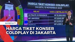 Berikut Harga Tiket Konser Coldplay di Jakarta Setelah Kena Pajak