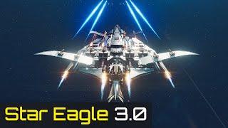 Star Eagle Build Upgrade with Ship Mods - STARFIELD Ship Design Customization