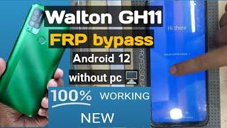 Walton Gh11 FRP bypass / Android 12 Google Account remove / without pc️