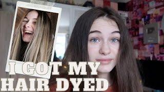 I Got My Hair Dyed! Nothing Like I Wanted! || Teen Mum Vlog