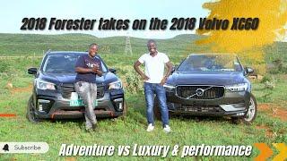 2018 Subaru Forester takes on new Volvo XC60!! Adventure vs luxury & performance!! #review