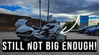 I ride the Honda Goldwing Tour 1800, is it big enough?