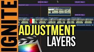 How To Create & Use An Adjustment Layer + Free Download (Final Cut Pro X Tutorial)