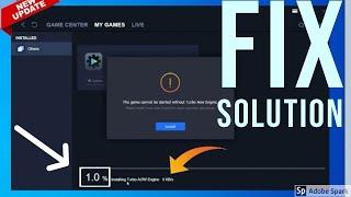 FIX SOLUTION ! GAMELOOP 1% Stuck installing and downloading...100 WORKING...