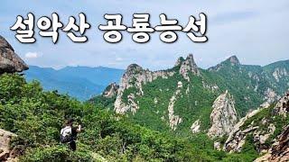 [Hiking] 강원 속초 설악산 등산 | 나홀로 아름다고 웅장한 능선이 절경을 이룬 6월의 푸르른 공룡능선을 다녀왔어요 | 소공원 코스 | 설악산 국립공원 | 산림청 100대명산