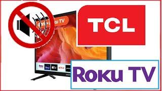 How to Fix No Audio Sound TCL Roku TV