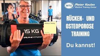 Rücken- und Osteoporose-Training in Emmenbrücke und Hochdorf